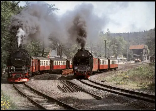 Alexisbad-Harzgerode Dampflokomotiven der Harzer Schmalspurbahnen 1993