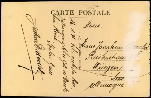 Ansichtskarte  Künstlerkarte Martyre de Saint Pierre 1922  gel Somalia Somalis