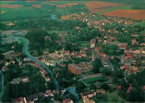 Ansichtskarte Bad Sassendorf Luftaufnahme Gesamtansicht vom Flugzeug aus 1980