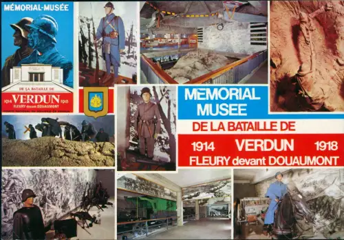 Verdun MEMORIAL MUSEE DE LA BATAILLE DE VERDUN (Erinnerungen 1914/18) 1980
