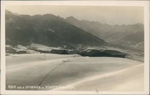 Neustift im Stubaital Stubaier mit Hinterhorn-Alm - Fotokarte 1929