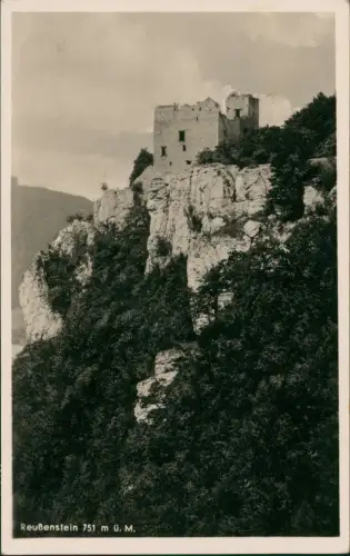 Ansichtskarte Neidlingen Reußenstein Burg 1935