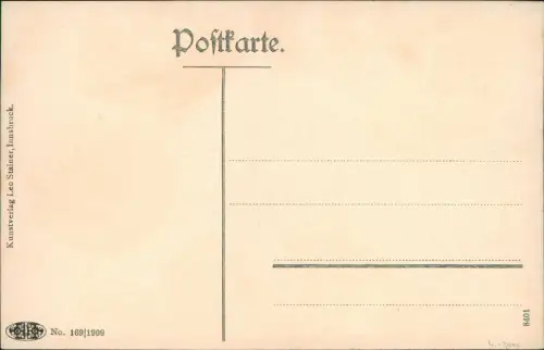 Ansichtskarte Landeck (Tirol) gegen Norden mit Silberspitze. Tirol. 1914