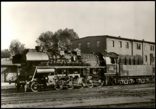 Ansichtskarte  5830 Rekolokomotive DR (58.3) Dampflokomotive Fotokarte 1972