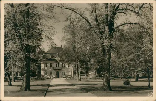 Ansichtskarte Schwäbisch Gmünd Stadtgarten Haus 1932