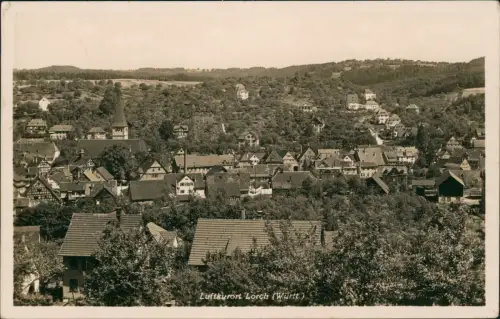 Ansichtskarte Lorch Stadtpartie Fotokarte 1940
