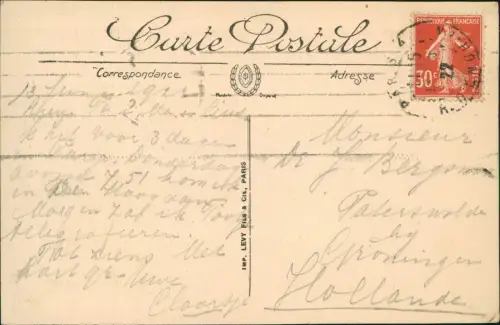 CPA Paris Basilika Sacre-Coeur 1922