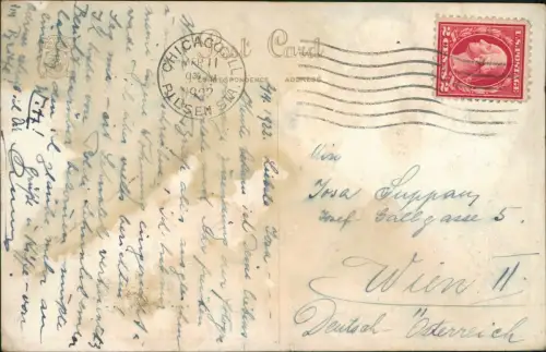 Postcard Chicago The Board Walk Municipal Walk Pier 1929