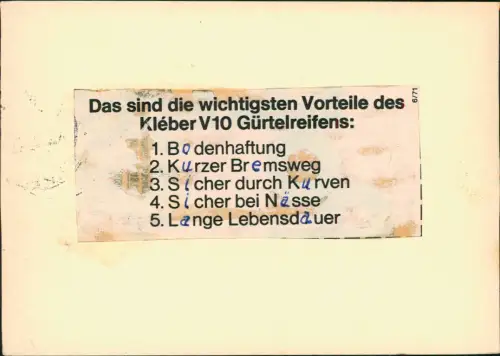Lauingen (Donau) Ganzsache 015242 C 21/165 20000 11.70  1971