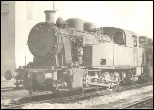 Ansichtskarte  Dampflokomotive RA6 Lok D-786 1952
