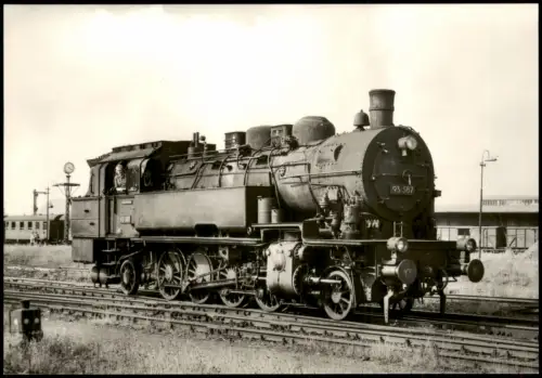 Ansichtskarte  Dampflokomotive Baureihe 93.5-12 (DR 93 587) 1960