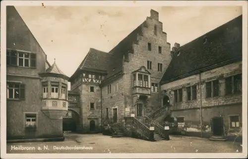 Ansichtskarte Heilbronn Deutschordenshaus 1934