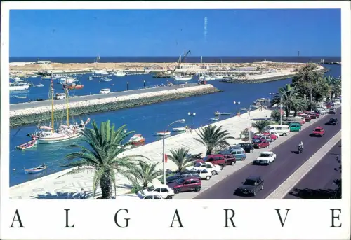 Postcard Algarve Algarve Portugal Hafen Lagos 1998