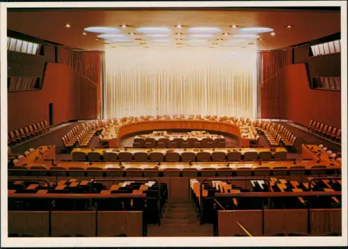 Postcard New York City United Nations Headquarter - Saal 1988