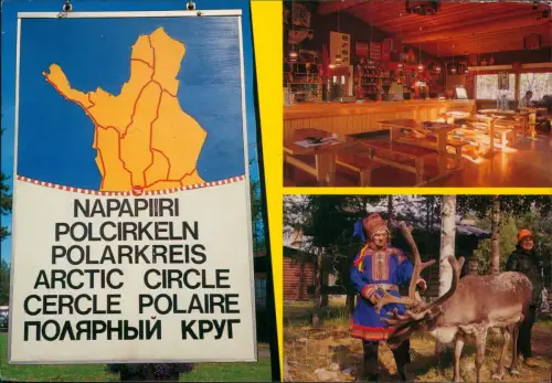 .Finnland Suomi Finnland Suomi Polcirkeln Polarkreis-Arctic circle 3 Bild 1977