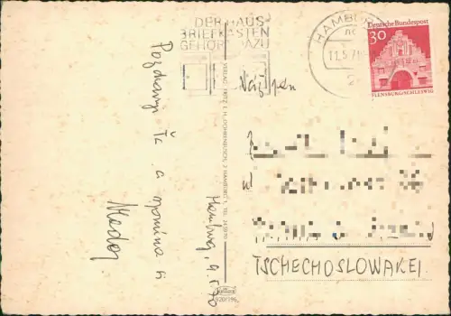 St. Pauli-Hamburg Reeperbahn bei Nacht Mehrbild Erotik Frauen 1970