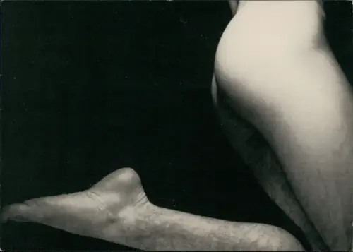 Ansichtskarte  Leben Erotik Nackt Nude edition men's art Fotokunst 1998