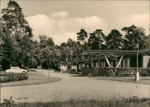 Ansichtskarte Heilstätten-Beelitz Verwaltung Fotokarte 1977
