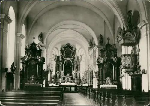 Worbis-Leinefelde-Worbis Inneres der Wallfahrtskirche St. Antonius 1975