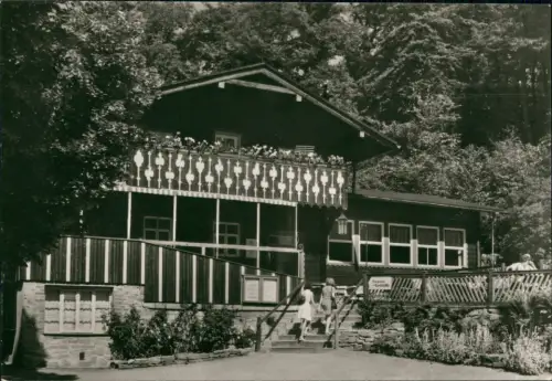 Ansichtskarte Wernigerode Waldgasthaus Christianental 1980