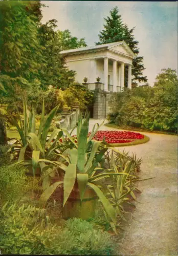 Wörlitz-Oranienbaum-Wörlitz Landschaftspark Wörlitz Floratempel 1964