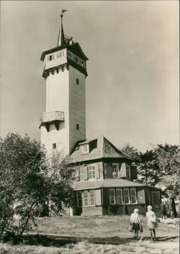 Ansichtskarte Oberweißbach Fröbelturm - Fotokarte 1973