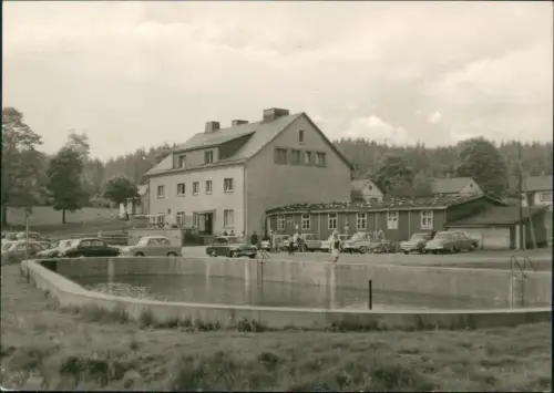 Ansichtskarte Bad Liebenstein Waldgaststätte Krätzersrasen 1975