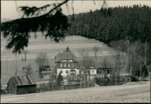 Crottendorf Erzgebirge Gasthof Ferienheim Waldhaus Erzgebirge zur DDR-Zeit 1966
