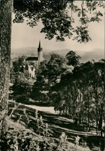 Neuhausen (Erzgebirge) Schloss Purschenstein im Erzgebirge zur DDR-Zeit 1963