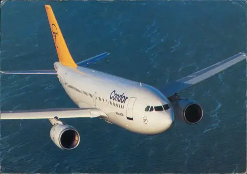 Ansichtskarte  Condor Airbus A310-200 Flugwesen - Flugzeuge 1990
