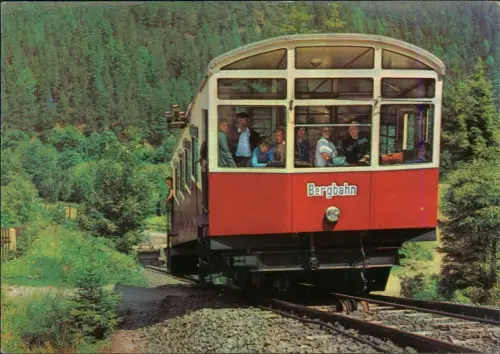 Lichtenhain/Bergbahn-Oberweißbach Oberweißbacher Bergbahn 1973