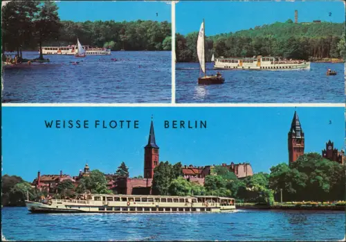Ansichtskarte Berlin Weiße Flotte Berlin 1979