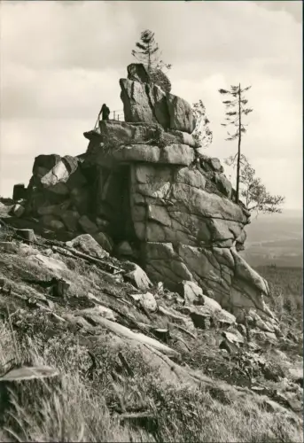 Ansichtskarte Drei Annen Hohne-Wernigerode Trudenstein - Fotokarte 1979
