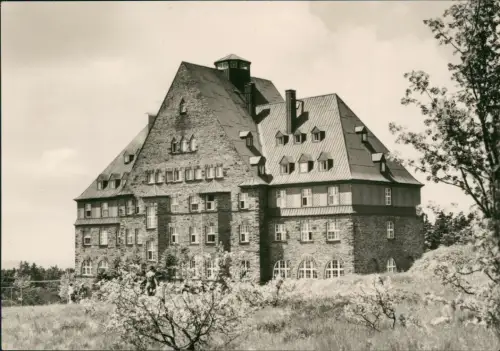 Ansichtskarte Oberwiesenthal Sachsenbaude Fichtelberg 1974