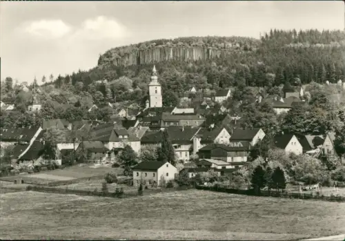 Ansichtskarte Scheibenberg (Erzgebirge) Blick auf die Stadt 1984