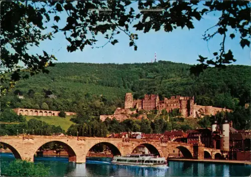 Ansichtskarte Heidelberg Stadt 1978