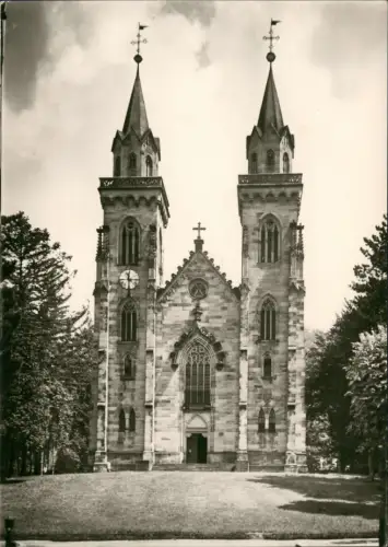 Ansichtskarte Sonneberg Kirche - Fotokarte 1972