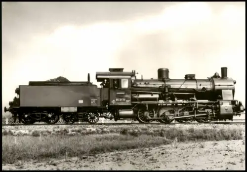 Ansichtskarte  Dampflokomotive Eisenbahn Baureihe 5516-22 pr. G 8 (55.2) 1977