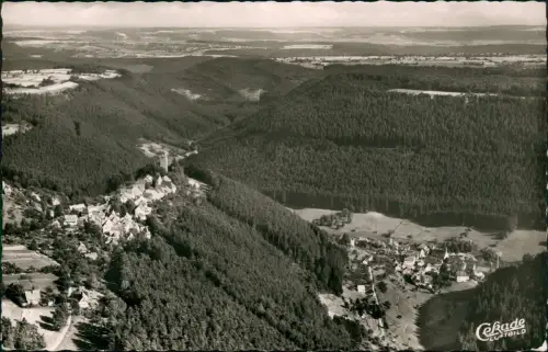 Ansichtskarte Bad Teinach-Zavelstein Luftbild 1970