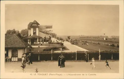 CPA Le Touquet-Paris-Plage L'Hippodrome de la Canche. 1926