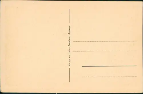 Ansichtskarte Lüneburg Rathaus, Rathauslaube (Südseite) 1925