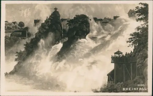Ansichtskarte Neuhausen am Rheinfall Rheinfall - Fotokunst 1929