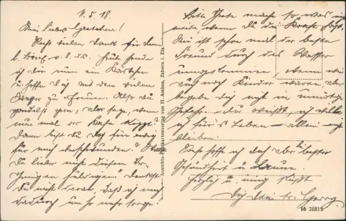 CPA Zabern Saverne Kanalhafen Elsaß 1918