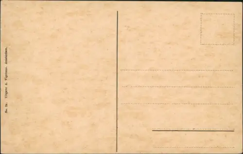 Postkaart Amsterdam Amsterdam Nieuwmarkt met Waag 1911