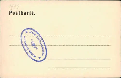 Cartolina Bormio Worms im Veltlin | Buorm Hôtel Ferdinandshöhe 1904