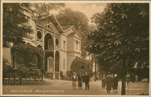 Postcard Karlsbad Karlovy Vary Mergentheim 1928