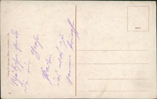 CPA Fricourt (Somme) Schloß zerstört 1. Weltkrieg 1916