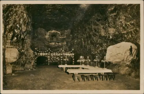 Kochendorf-Bad Friedrichshall Steinsalzbergwerk Schacht König Wilhelm II 1930