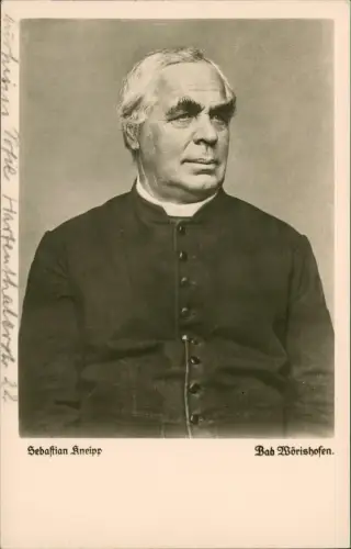 Ansichtskarte Bad Wörishofen Porträt Sebastian Kneipp - Fotokarte 1952