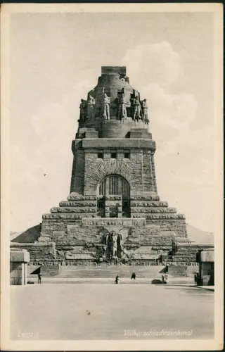 Ansichtskarte Leipzig Völkerschlachtdenkmal 1961